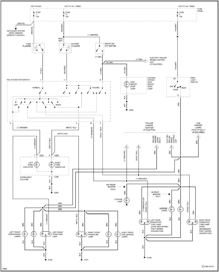 1994 Ford F350 Wiring Diagram