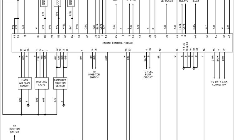 1997 Nissan Pathfinder Wiring Diagram