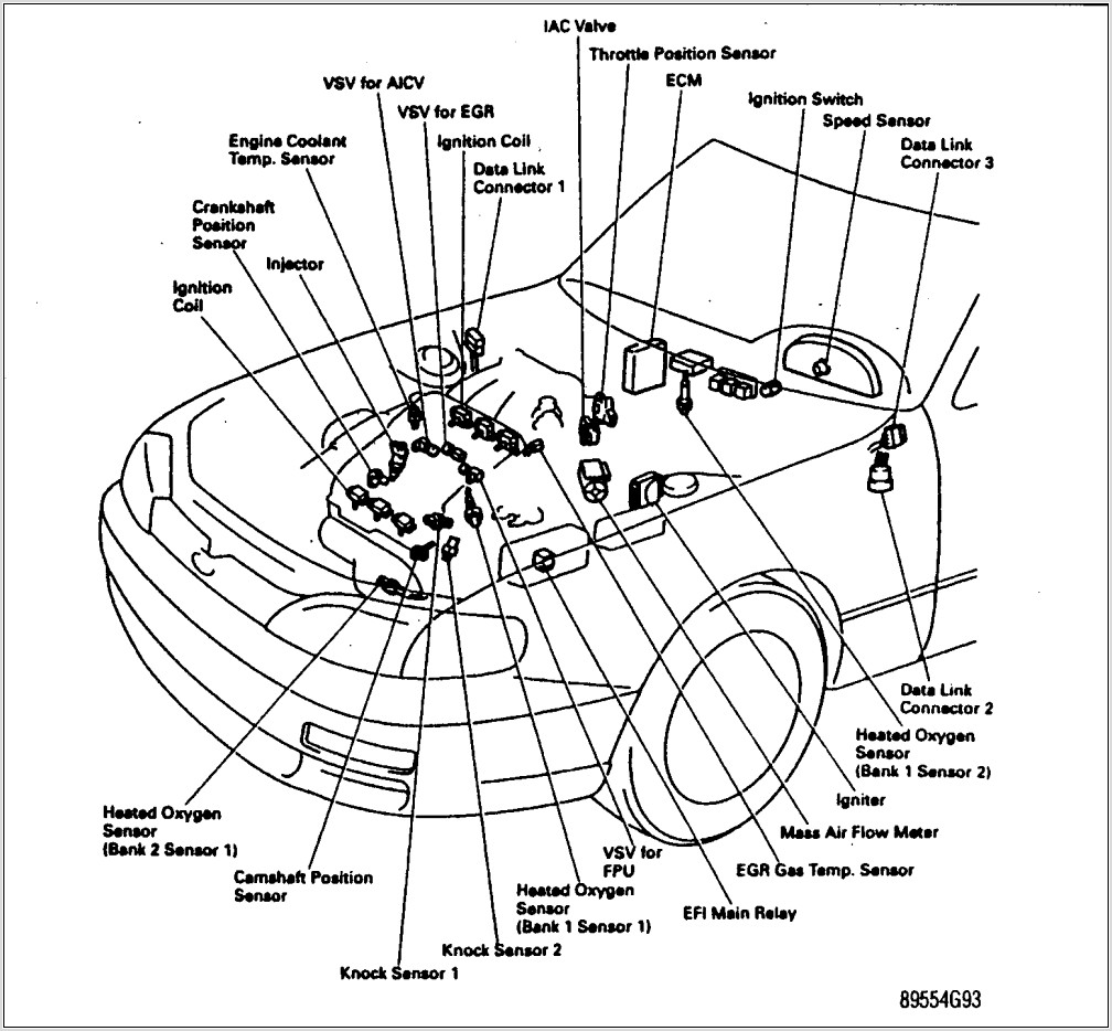 1997 Toyota Camry Engine Diagram