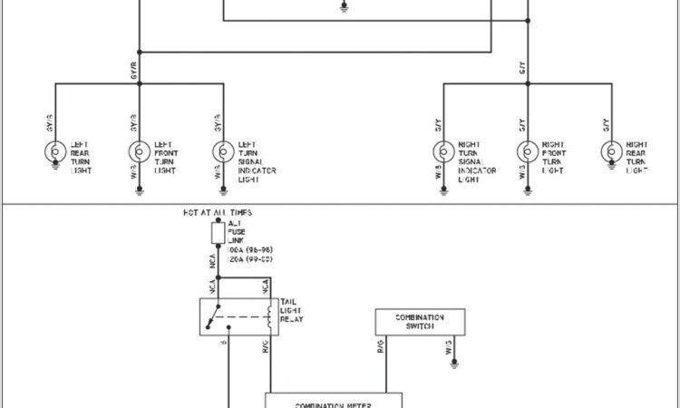 1997 Toyota Tacoma Wiring Diagram