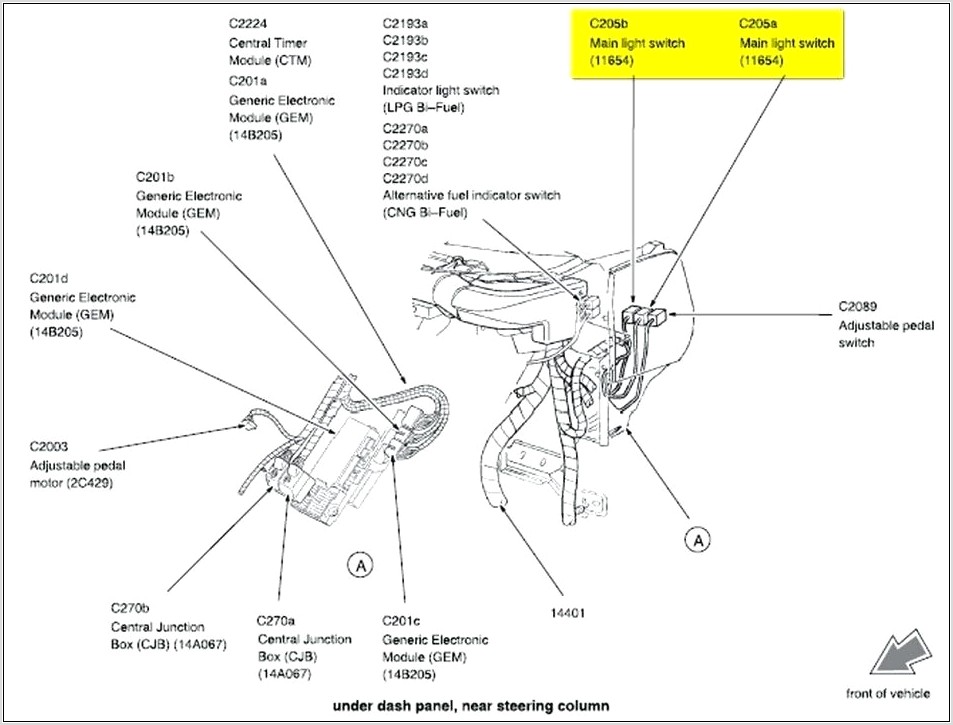 1998 Dodge Ram Headlight Switch Wiring Diagram