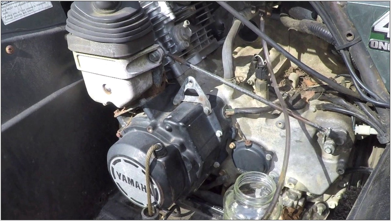1999 Yamaha Grizzly 600 Carburetor Diagram