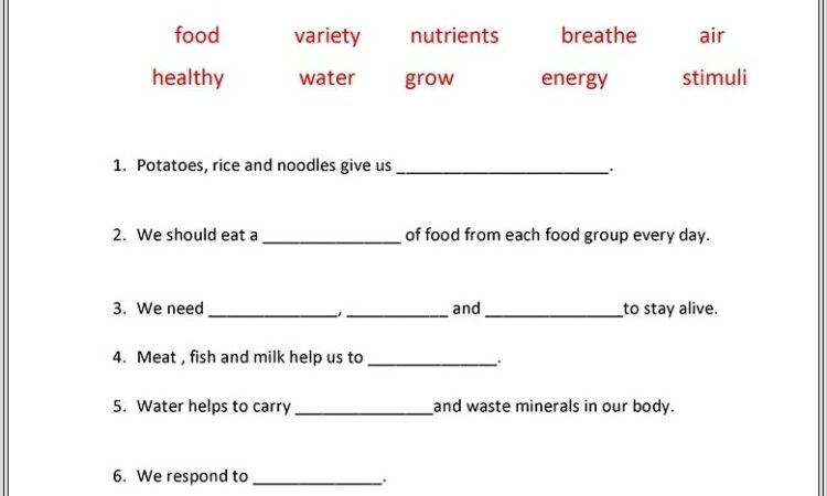 2 Grade English Worksheets