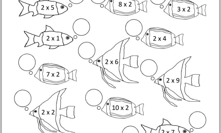 2 Times Table Worksheets Ks1