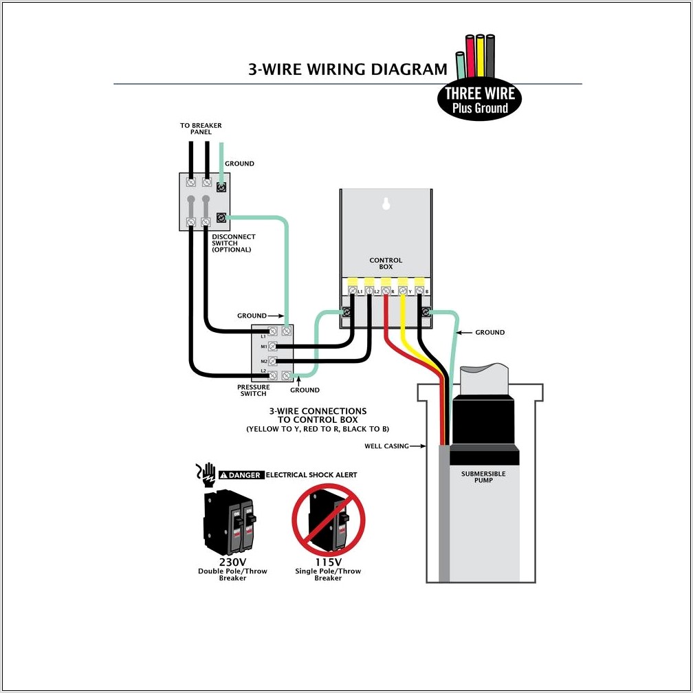 2 Wire Submersible Well Pump Wiring Diagram