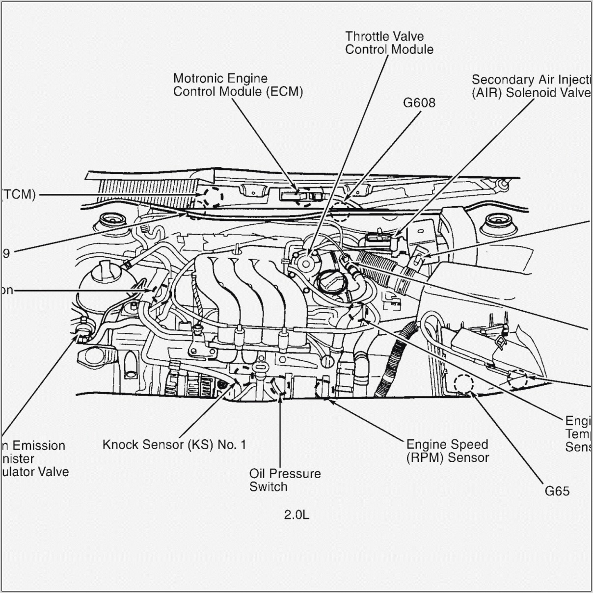 2000 Vw Passat Engine Diagram