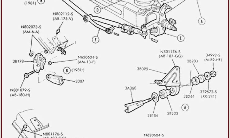 2001 Ford F150 4x4 Front Suspension Diagram