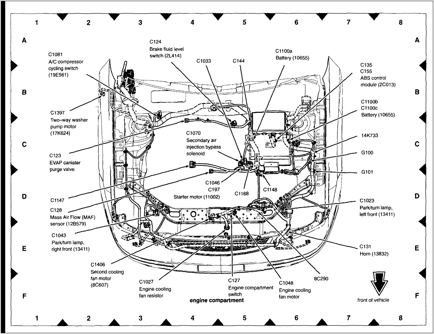 2001 Ford Focus Engine Diagram