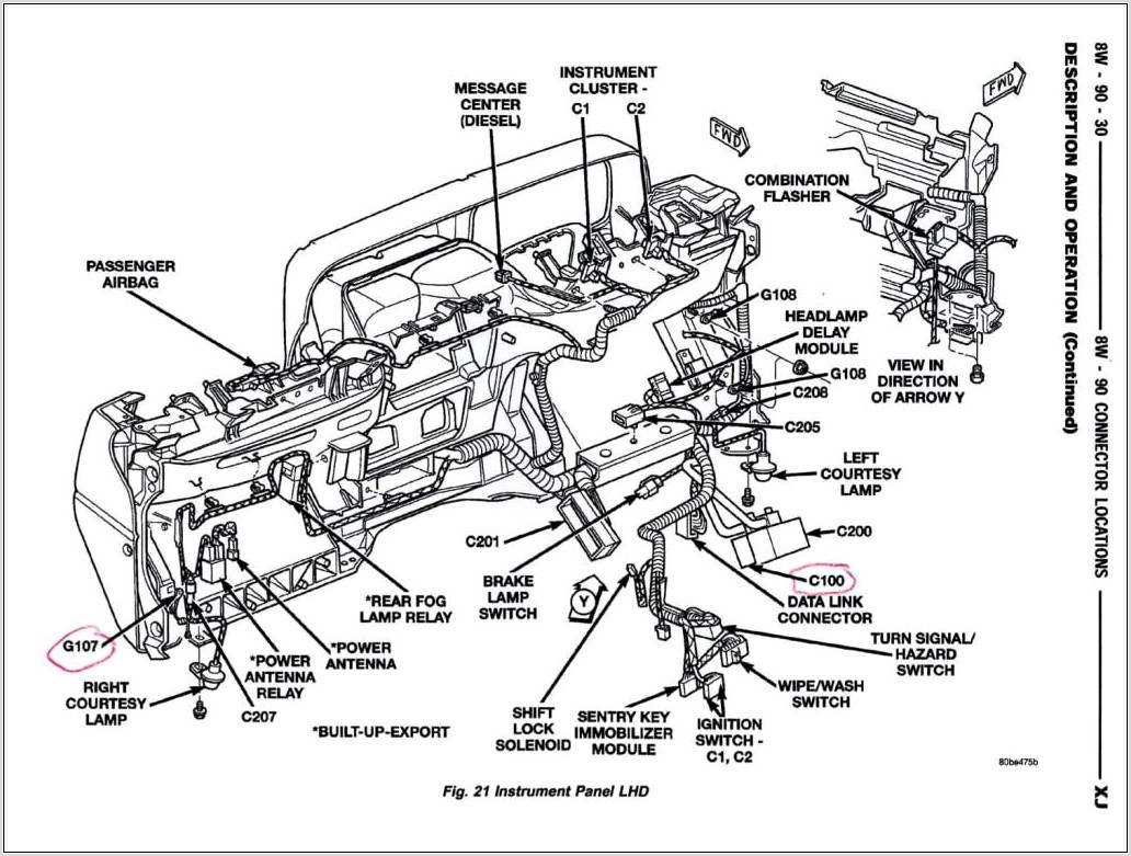 2001 Jeep Cherokee Front Suspension Diagram