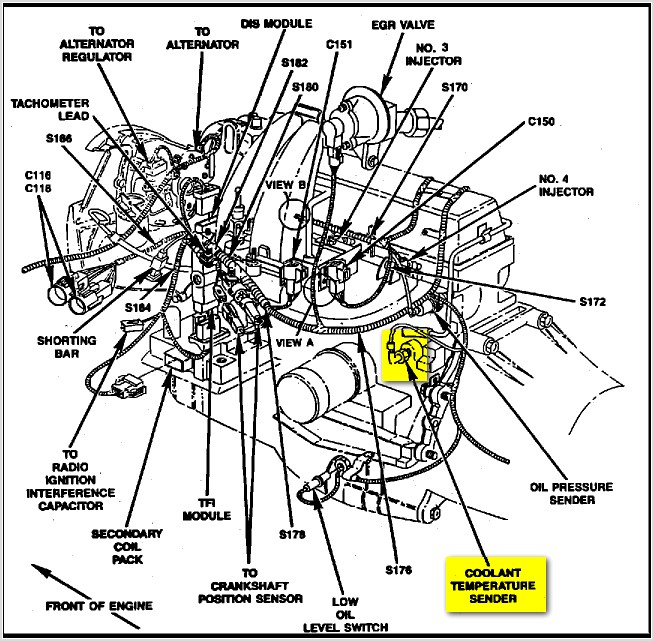 2002 Ford Ranger Engine Diagram