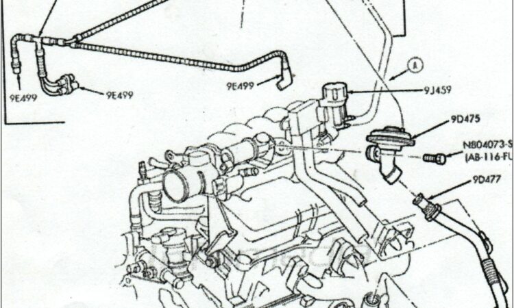 2002 Mercury Sable Vacuum Hose Diagram