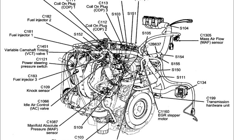 2004 Ford Escape Ignition Coil Diagram