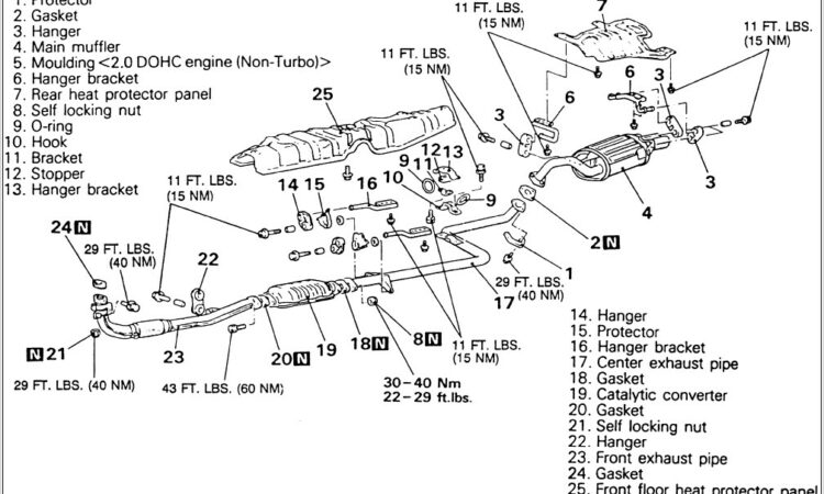 2004 Ford Expedition Exhaust Diagram