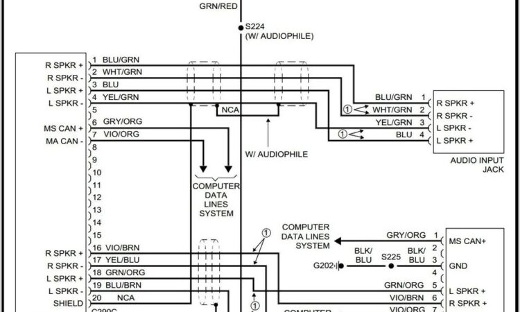 2005 Toyota Sienna Radio Wiring Diagram