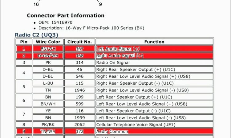 2006 Chevy Silverado Wiring Diagram