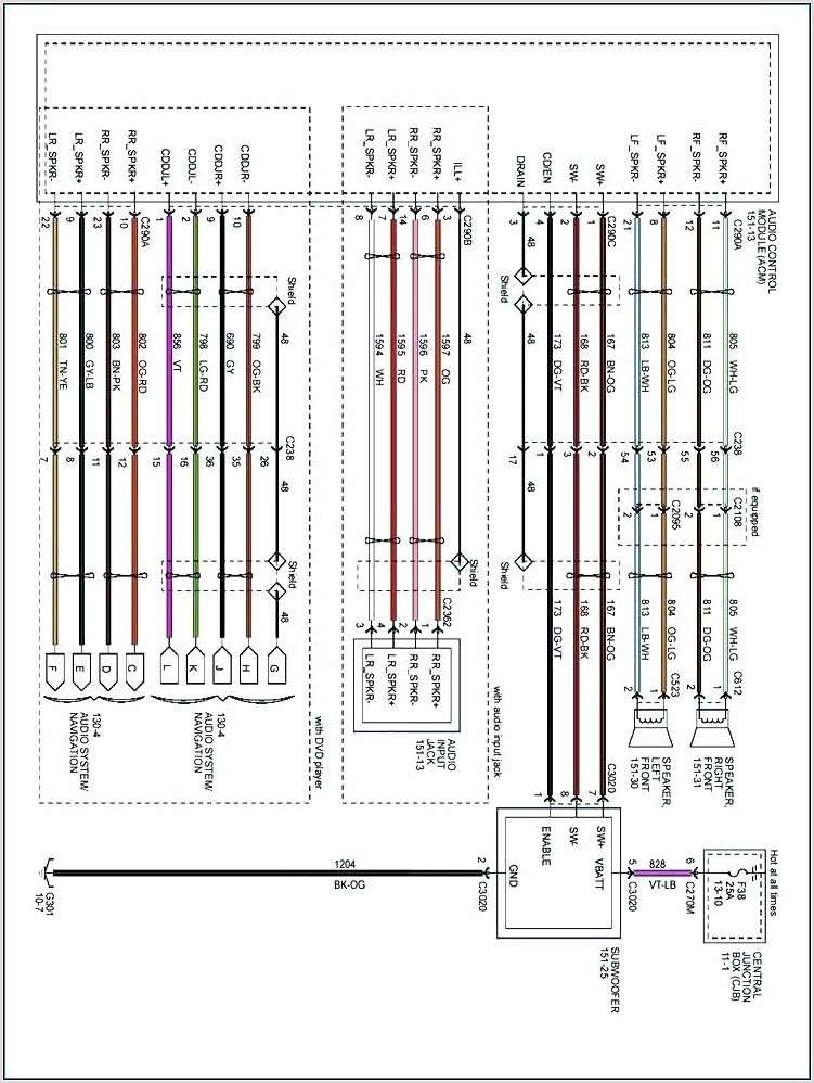 2006 Ford Expedition Radio Wiring Diagram