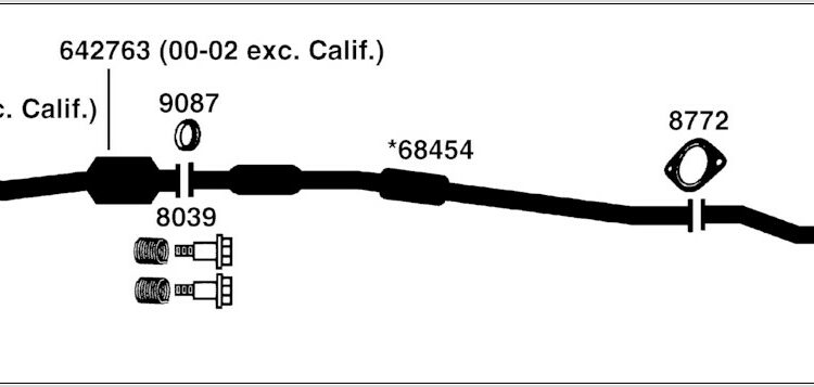 2006 Subaru Impreza Exhaust Diagram