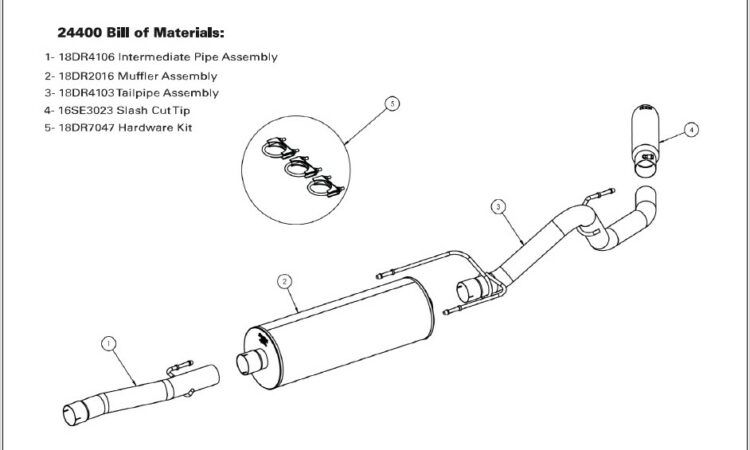 2007 Dodge Ram 1500 Exhaust Diagram