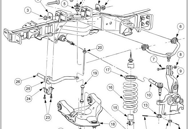 2007 Ford Edge Front Suspension Diagram