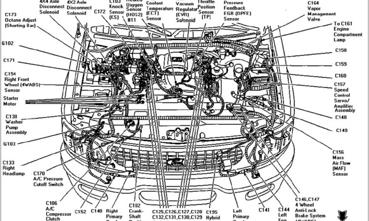 2007 Ford F150 46 Engine Diagram