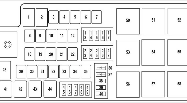 2007 Lincoln Navigator Fuse Box Diagram