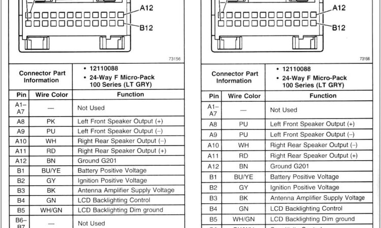 2007 Tahoe Bose Amp Wiring Diagram