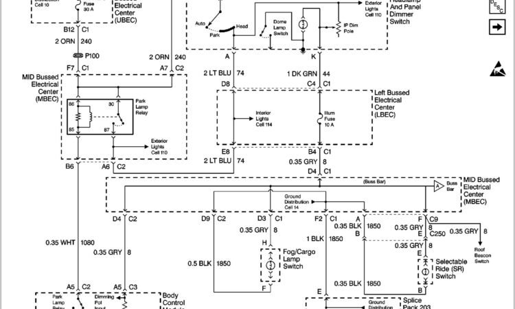 2008 Chevy Silverado Headlight Wiring Diagram