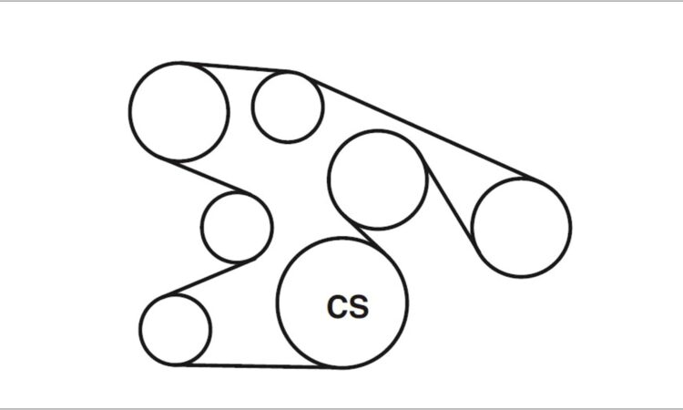 2008 Ford F150 Serpentine Belt Diagram