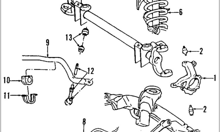 2009 Dodge Caliber Front Suspension Diagram