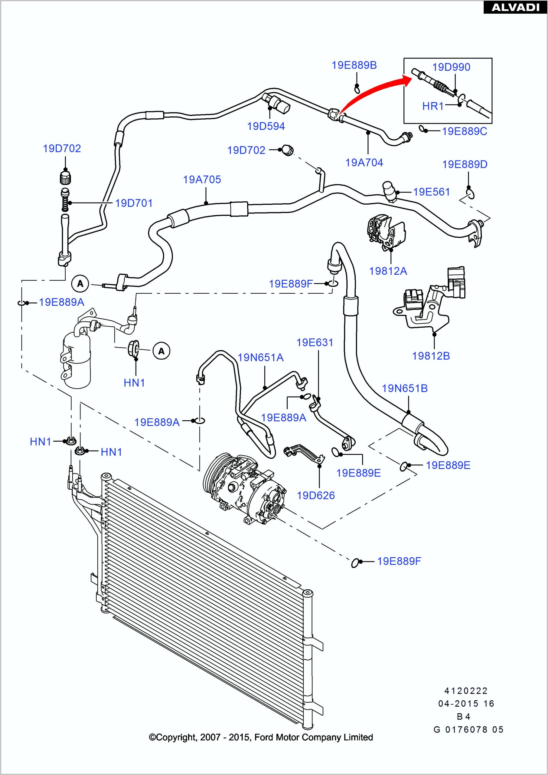 2011 Ford Focus Air Conditioning Diagram