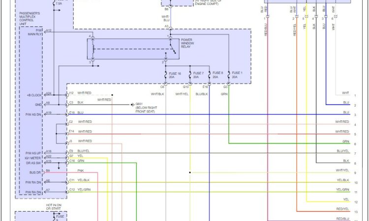 2011 Honda Pilot Radio Wiring Diagram