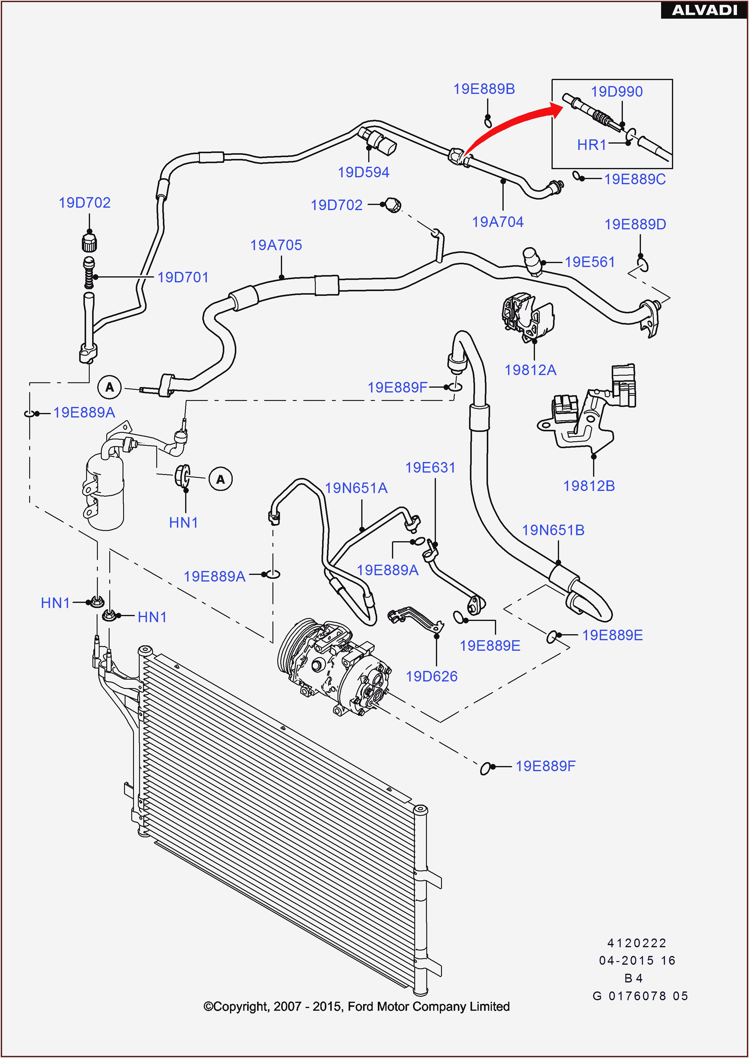 2012 Ford Focus Air Conditioning Diagram