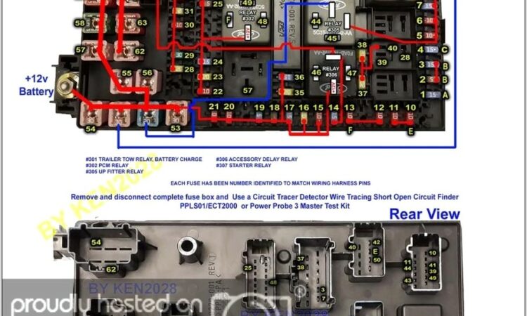 2014 Ford F350 Fuse Box Diagram