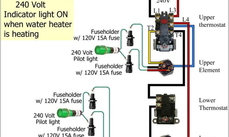 240v Electric Water Heater Wiring Diagram