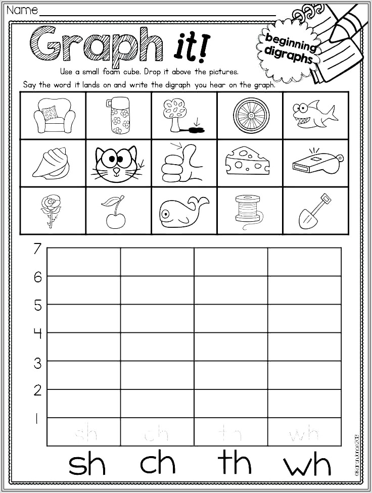 2nd Grade Digraph Worksheets