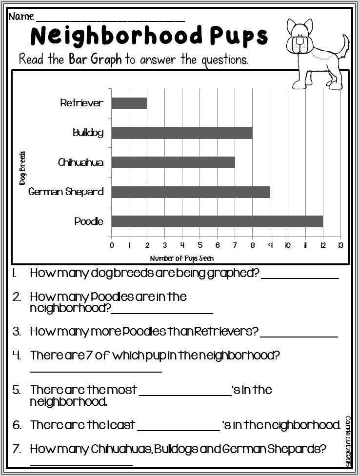 2nd Grade Graphing Worksheets