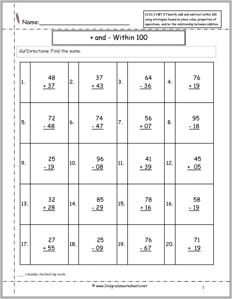 2nd Grade Length Worksheets