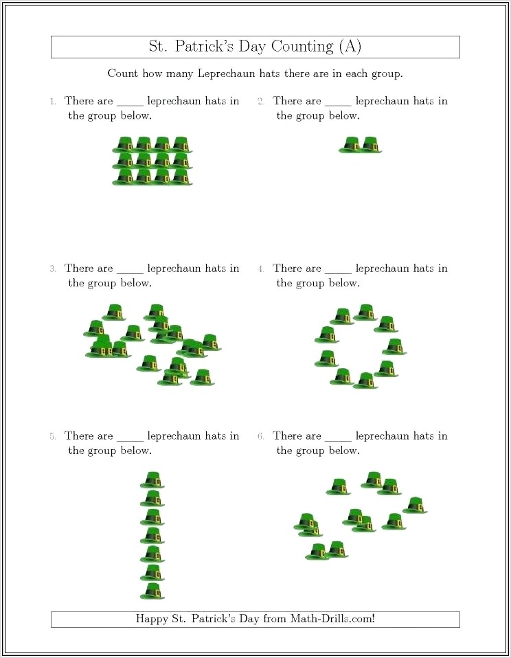 2nd Grade Leprechaun Worksheets