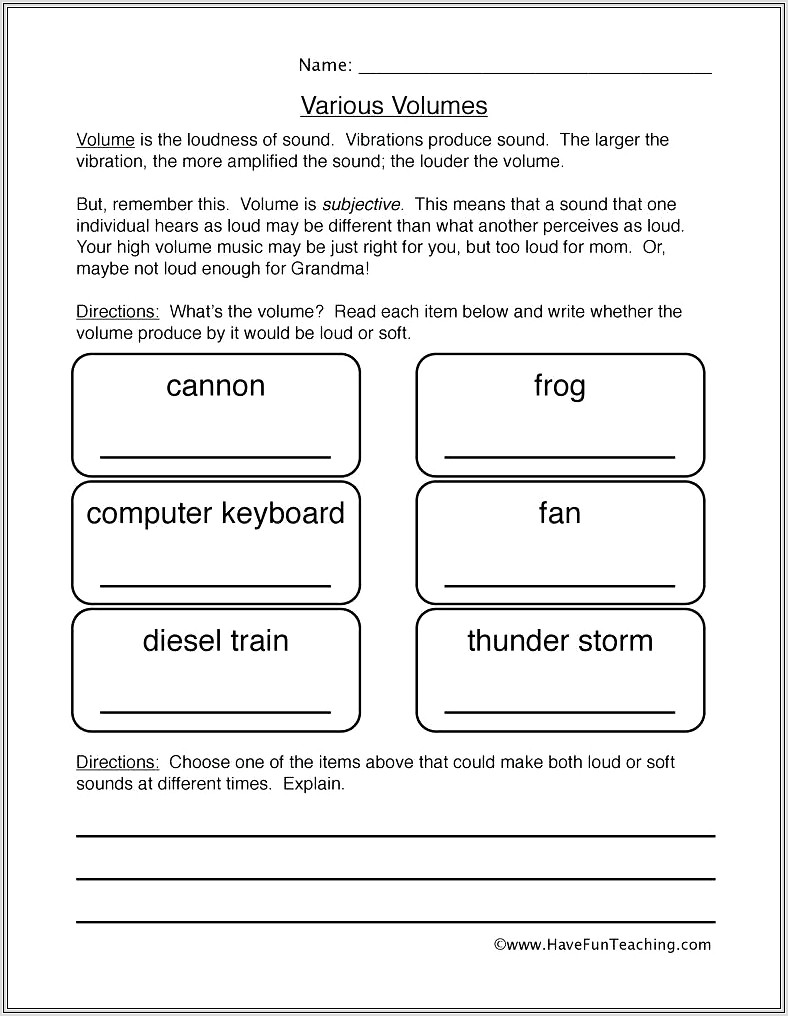 2nd Grade Light Worksheets