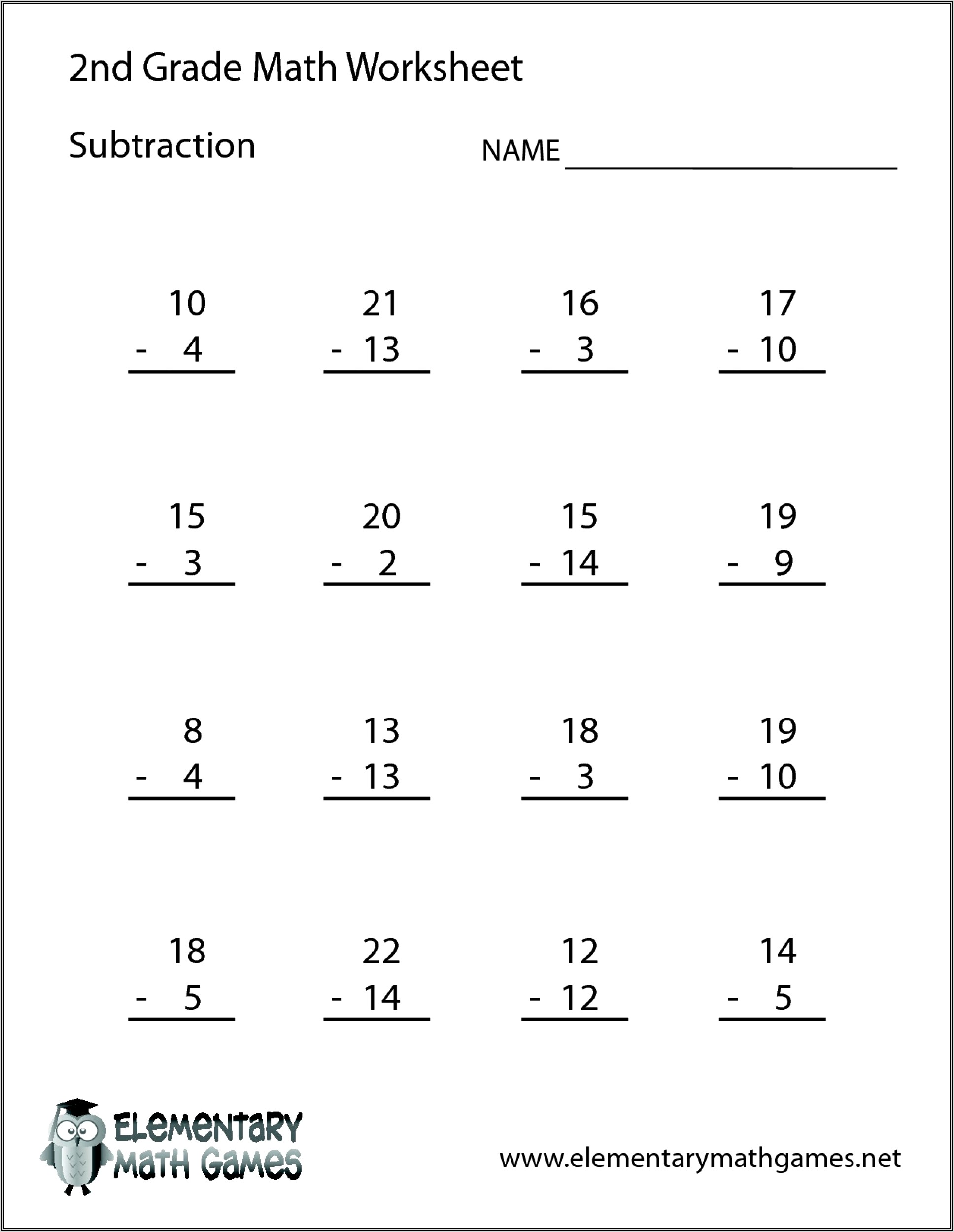 2nd Grade Math Worksheets With Place Value