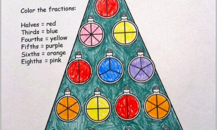 2nd Grade Worksheet Fractions