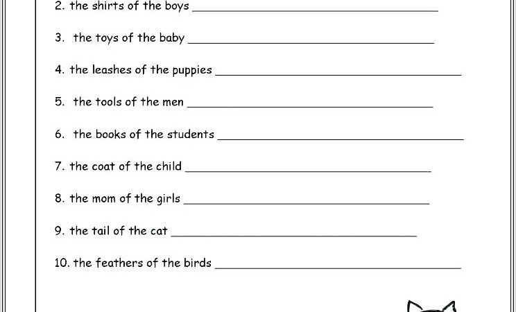 2nd Grade Worksheet On Verbs