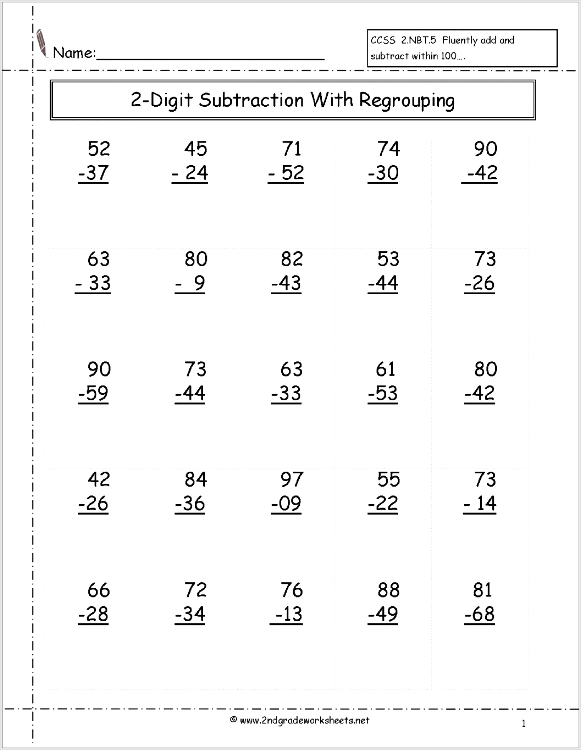 2nd Grade Worksheets Packets