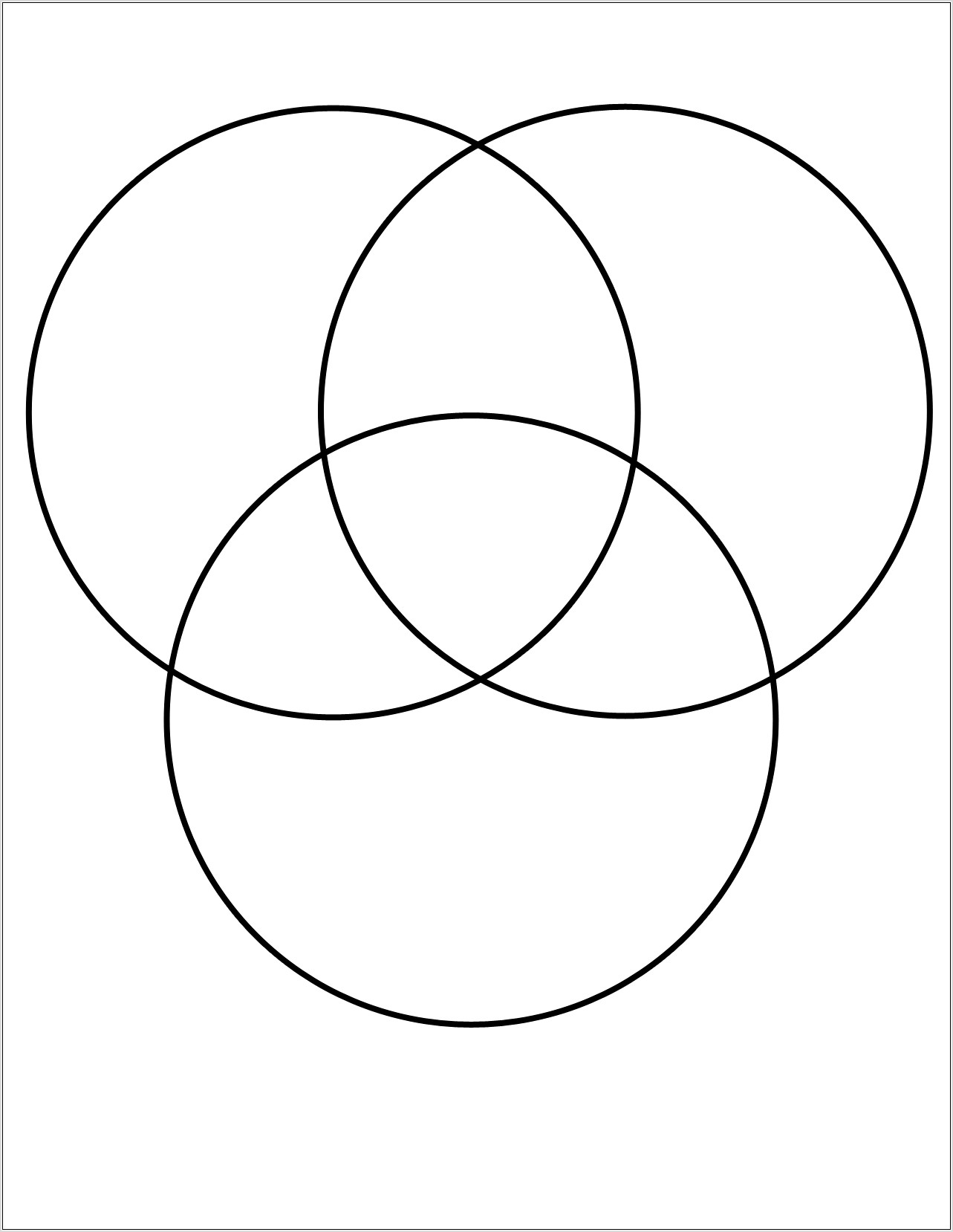 3 Circle Venn Diagram Solver