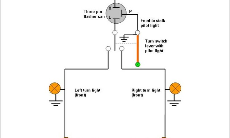 3 Pin Flasher Relay Wiring Diagram