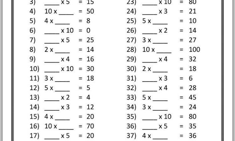 3 Times Table Worksheet Ks1