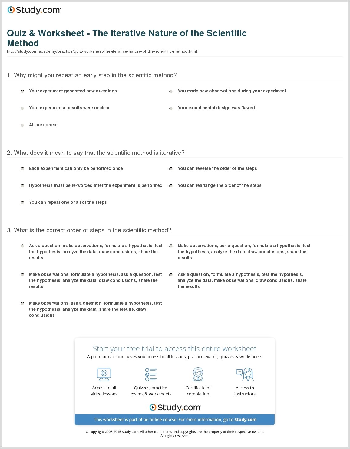 30 Scientific Method Expressions Worksheet Answers