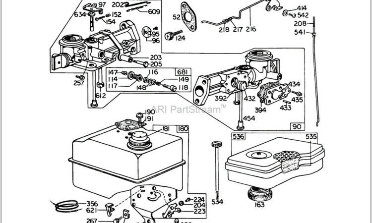 35 Briggs And Stratton Carburetor Diagram