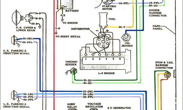 350 Chevy Fuel Pump Diagram