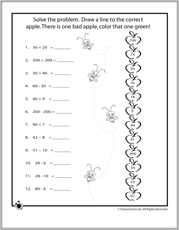 3rd Grade Addition Worksheets
